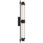 Access Lighting 63003LEDDCS-BL/CFR Black 3ccct Led Vanity Image 4