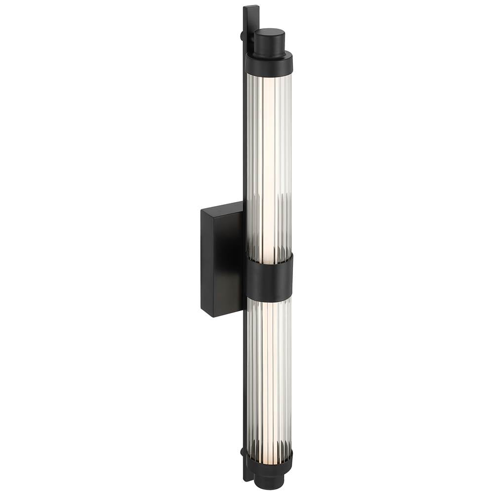 Access Lighting 63003LEDDCS-BL/CFR Black 3ccct Led Vanity Image 3
