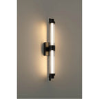 Access Lighting 63003LEDDCS-BL/CFR Black 3ccct Led Vanity Image 2