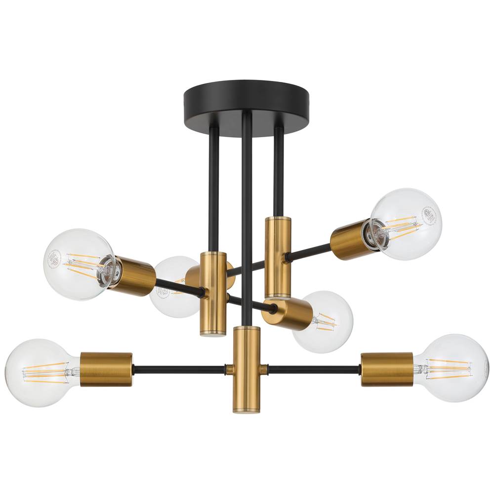 Access Lighting Sean 6 Adjustable Light Semi Flush