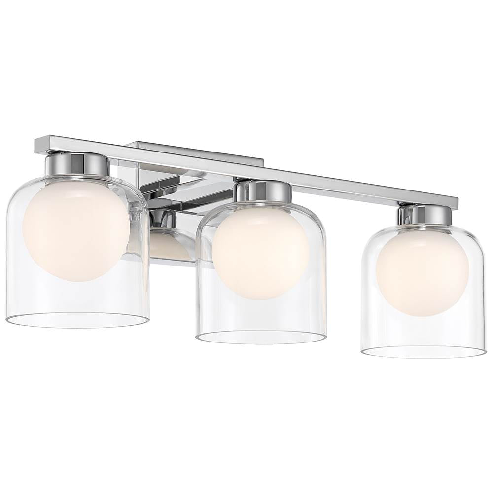 Access Lighting 63043LEDDCS-CH/CLOP Chrome 3ccct Led Vanity Image 1