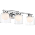 Access Lighting 63043LEDDCS-CH/CLOP Chrome 3ccct Led Vanity Image 1