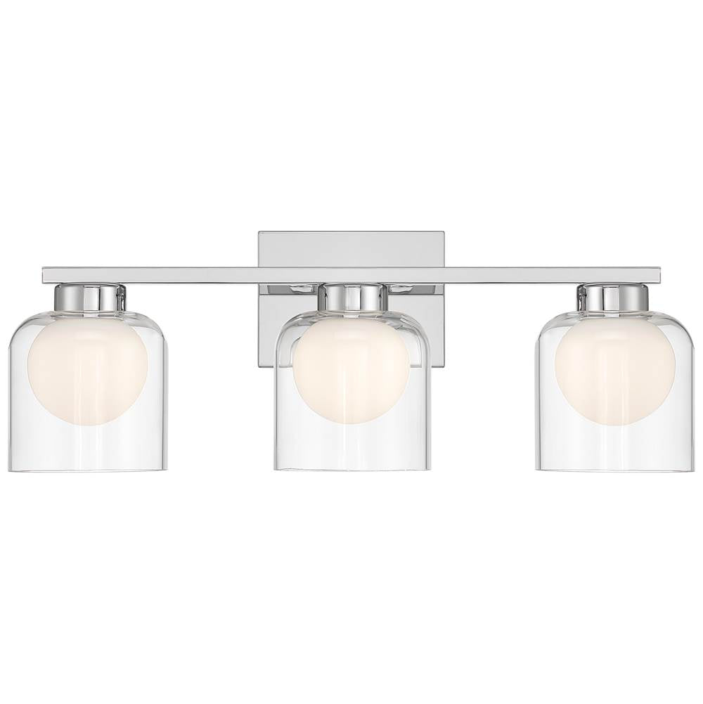 Access Lighting 63043LEDDCS-CH/CLOP Chrome 3ccct Led Vanity Image 6