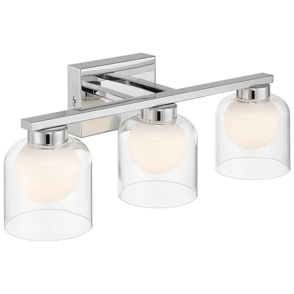 Access Lighting 63043LEDDCS-CH/CLOP Chrome 3ccct Led Vanity Image 3