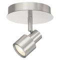 Access Lighting 63071LEDDLP-BS Brushed Steel 1 Light Adjustable Led Flush Mount Image 1