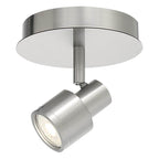 Access Lighting 63071LEDDLP-BS Brushed Steel 1 Light Adjustable Led Flush Mount Image 4
