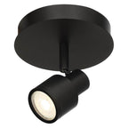 Access Lighting 63071LEDDLP-MBL Matte Black 1 Light Adjustable Led Flush Mount Image 4