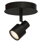 Access Lighting 63071LEDDLP-MBL Matte Black 1 Light Adjustable Led Flush Mount Image 3