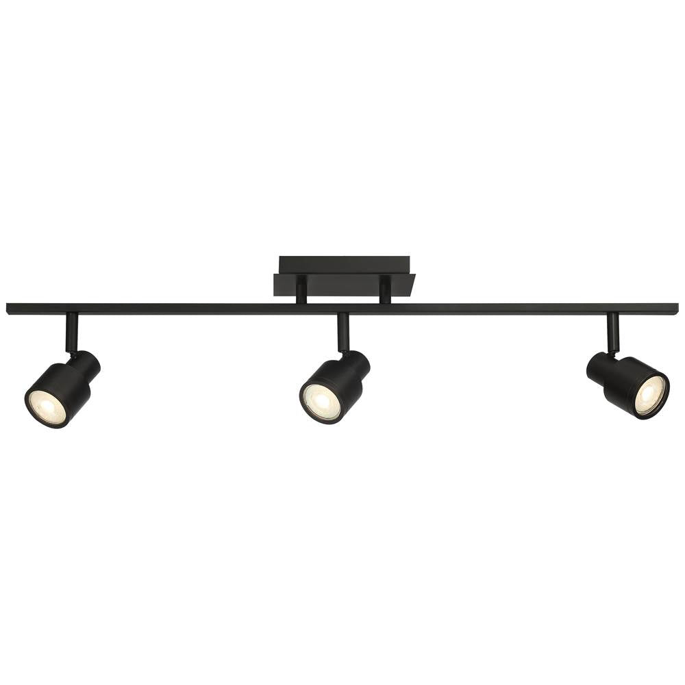 Access Lighting 63071LEDDLP-MBL Matte Black 1 Light Adjustable Led Flush Mount Image 2