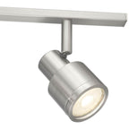 Access Lighting 63073LEDDLP-BS Brushed Steel 3 Light Adjustable Led Track Image 5