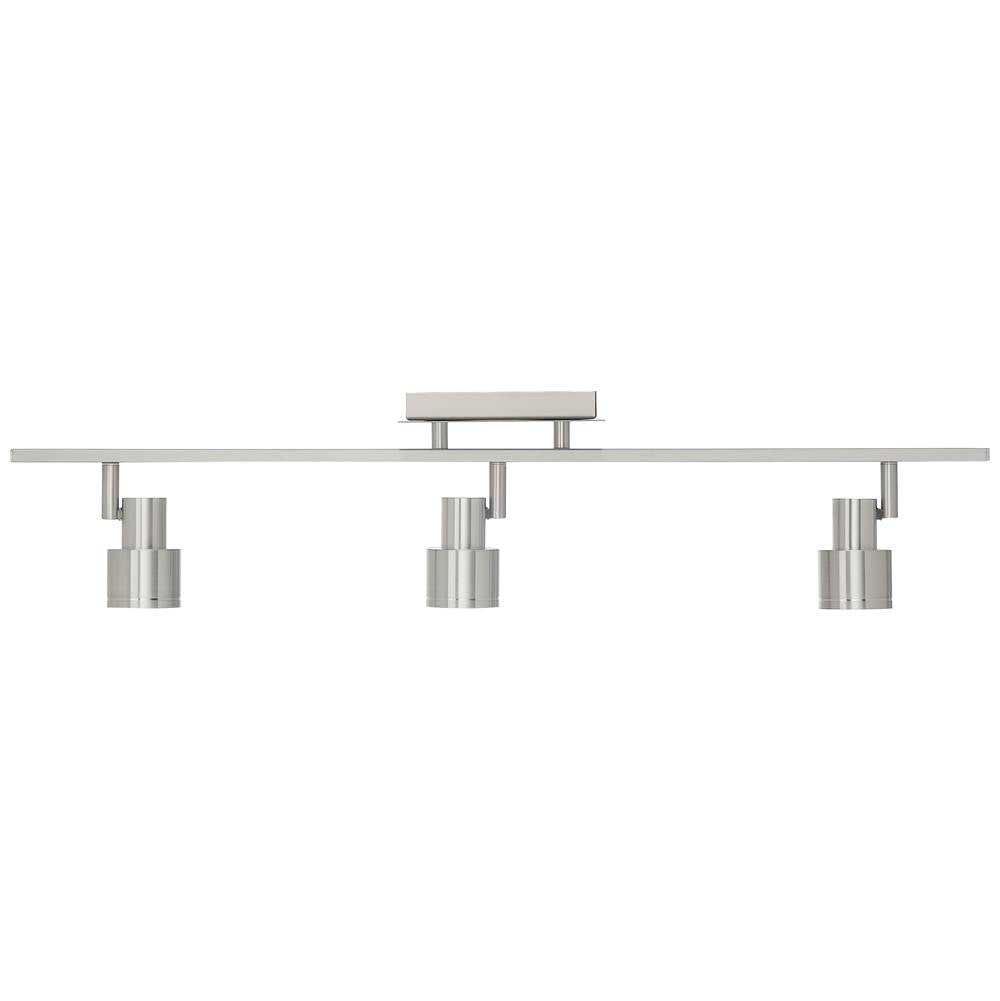 Access Lighting 63073LEDDLP-BS Brushed Steel 3 Light Adjustable Led Track Image 3