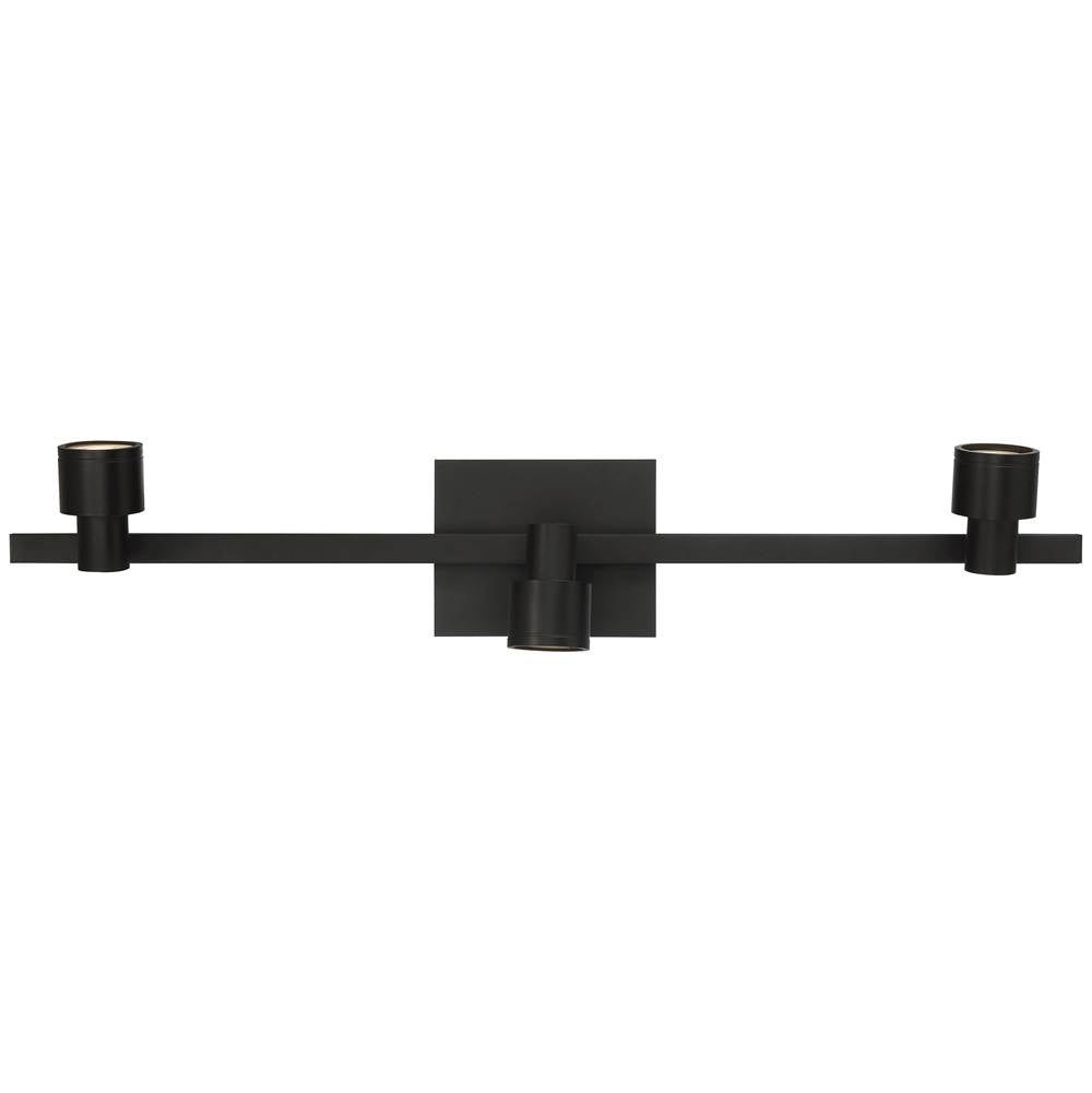 Access Lighting 63073LEDDLP-MBL Matte Black 3 Light Adjustable Led Trac Image 2