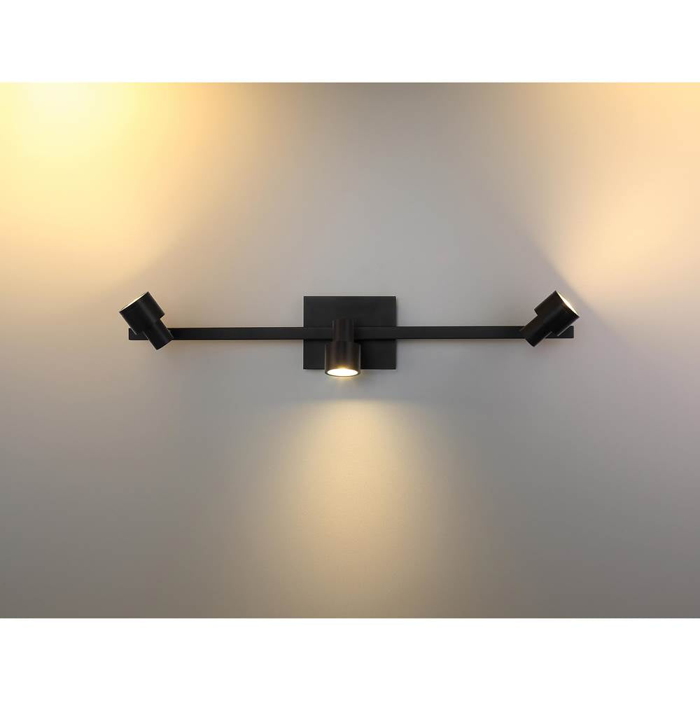 Access Lighting 63073LEDDLP-MBL Matte Black 3 Light Adjustable Led Trac Image 4