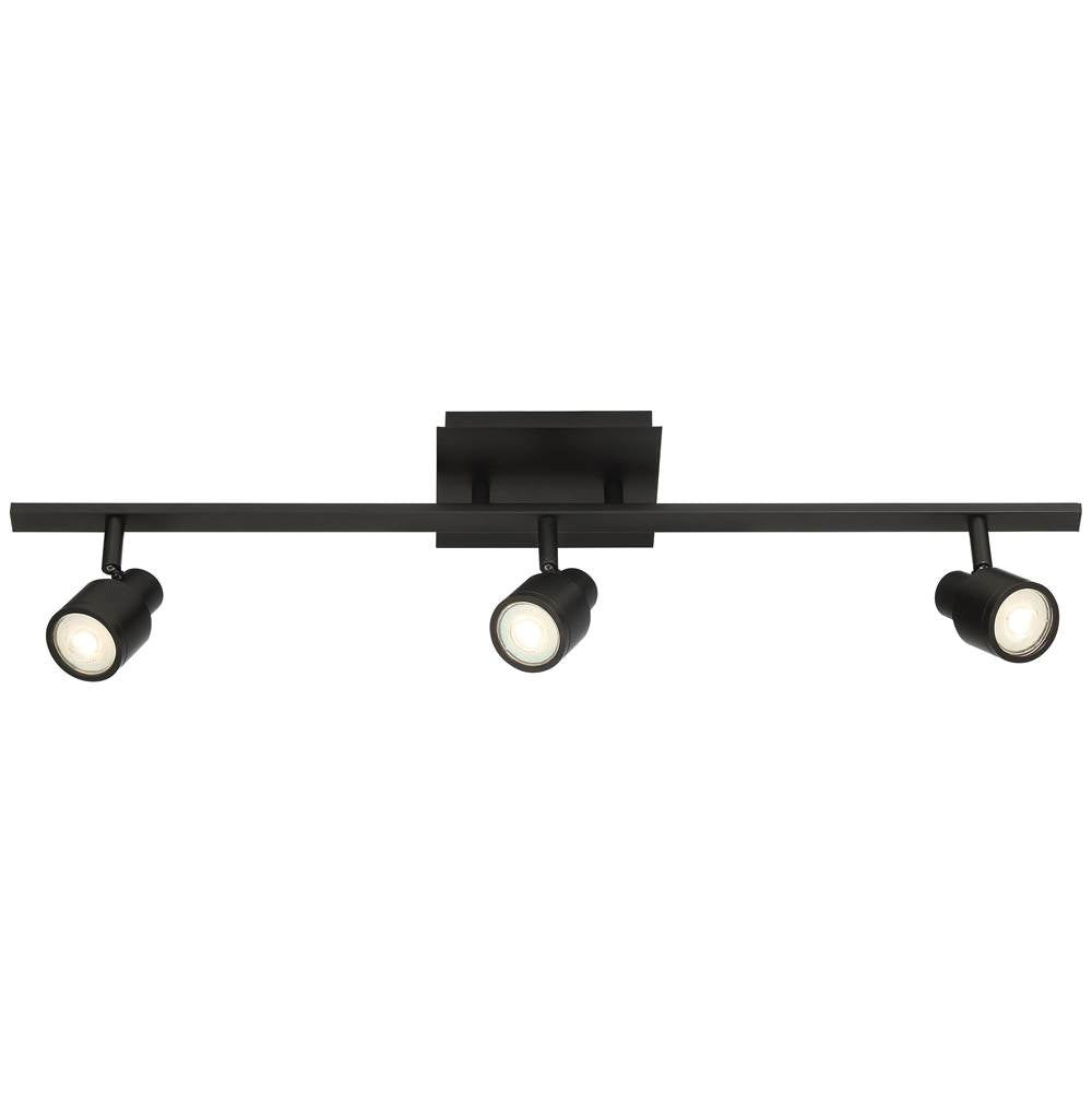 Access Lighting 63073LEDDLP-MBL Matte Black 3 Light Adjustable Led Trac Image 3