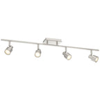 Access Lighting 63074LEDDLP-BS Brushed Steel 4 Light Adjustable Led Trac Image 3
