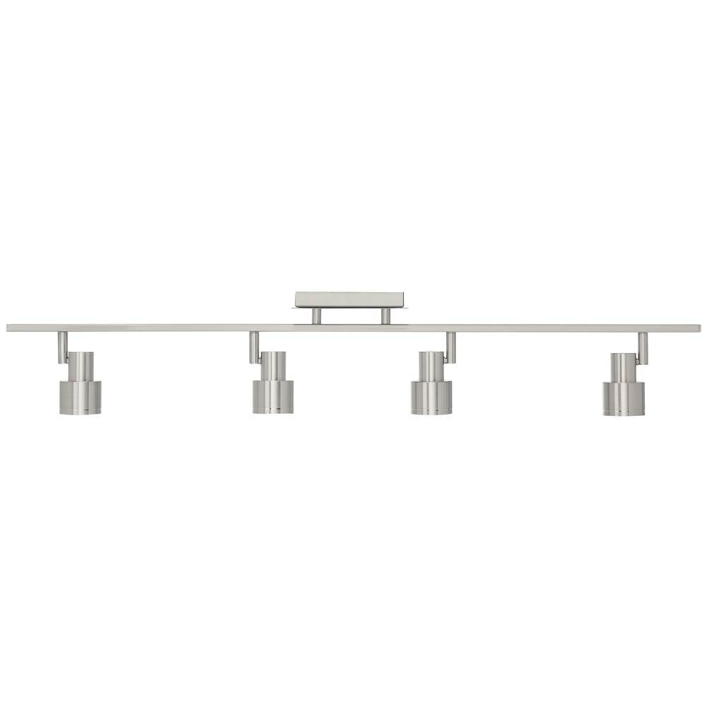 Access Lighting 63074LEDDLP-BS Brushed Steel 4 Light Adjustable Led Trac Image 2