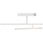 Access Lighting 63077LEDD-MWH/ACR Matte White Adjustable Led Semi-flush Image 3