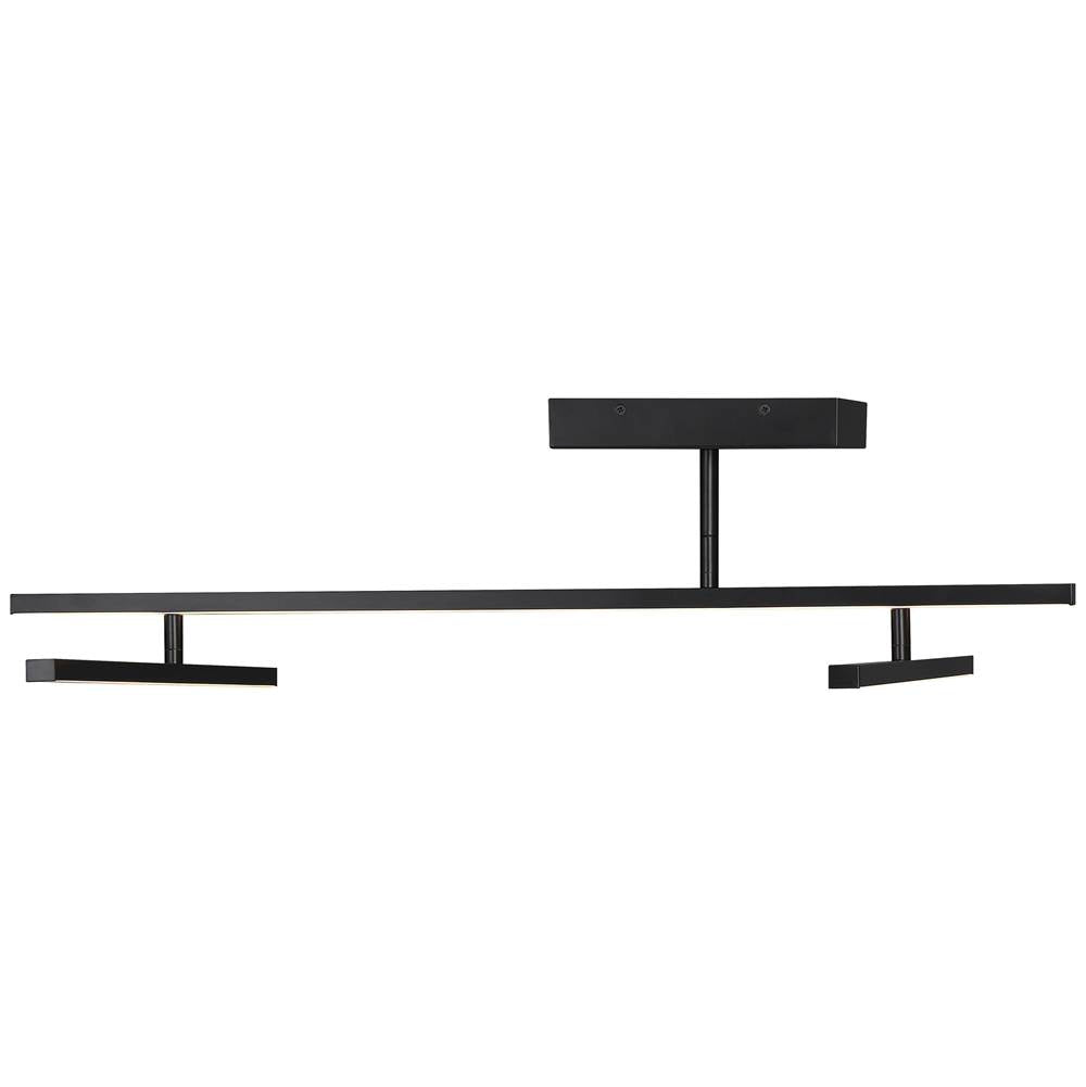 Access Lighting 63078LEDD-MBL/ACR Matte Black Adjustable Led Semi-flush Image 6