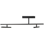 Access Lighting 63078LEDD-MBL/ACR Matte Black Adjustable Led Semi-flush Image 6
