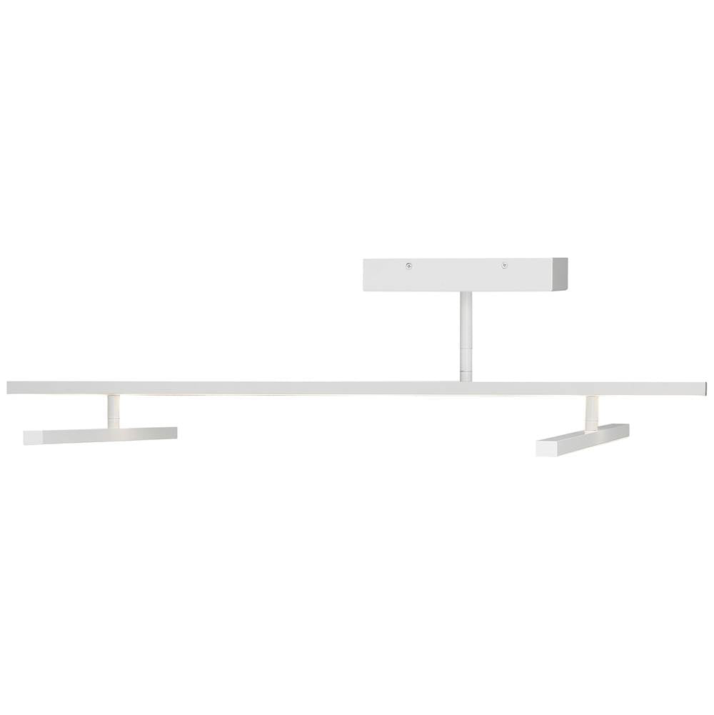 Access Lighting 63078LEDD-MWH/ACR Matte White Adjustable Led Semi-flush Image 6