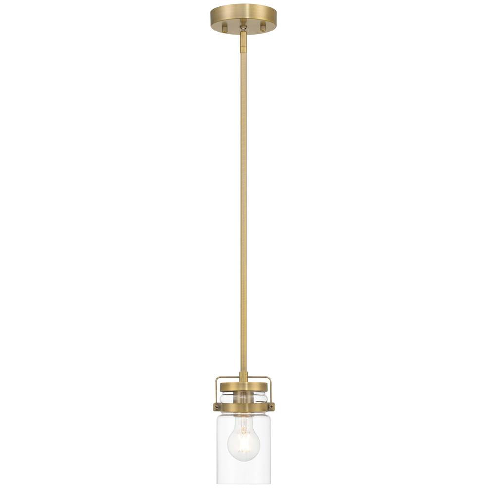 Access Lighting 63080-BG/CLR Brushed Gold 1 Light Pendant Image 5