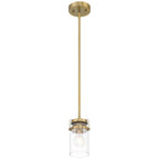Access Lighting 63080-BG/CLR Brushed Gold 1 Light Pendant Image 4