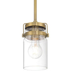 Access Lighting 63080-BG/CLR Brushed Gold 1 Light Pendant Image 6
