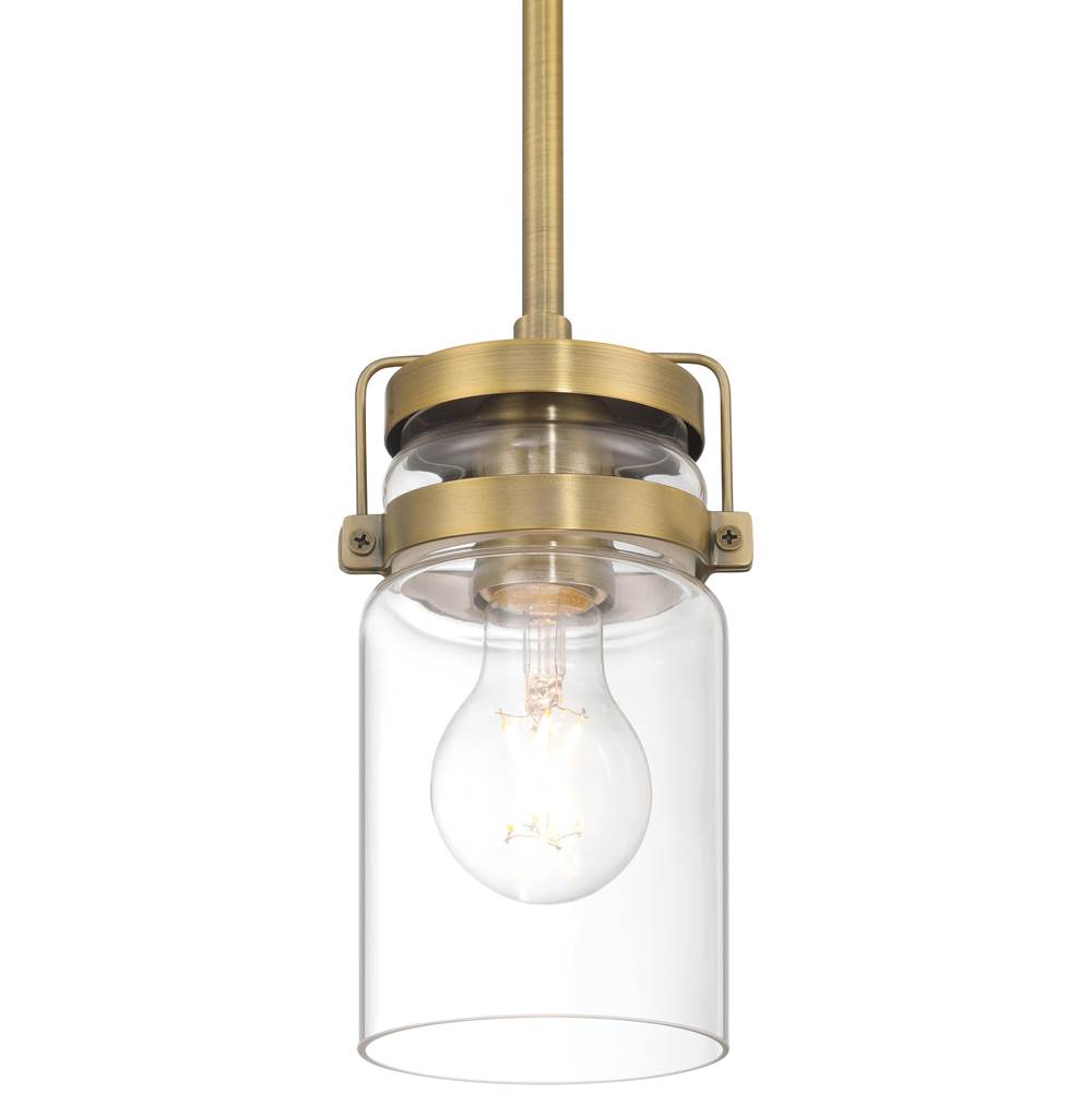 Access Lighting 63080-BG/CLR Brushed Gold 1 Light Pendant Image 6