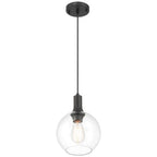 Access Lighting 63090-MBL/CLR Matte Black 1 Light Pendant Image 4