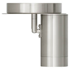 Access Lighting 63101LEDDLP-BS Brushed Steel 1 Light Adjustable Led Flush Mount Image 6