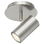 Access Lighting 63101LEDDLP-BS Brushed Steel 1 Light Adjustable Led Flush Mount Image 5