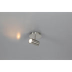 Access Lighting 63101LEDDLP-BS Brushed Steel 1 Light Adjustable Led Flush Mount Image 3