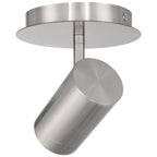 Access Lighting 63101LEDDLP-BS Brushed Steel 1 Light Adjustable Led Flush Mount Image 2