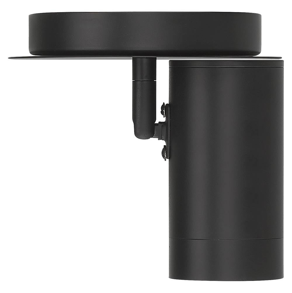 Access Lighting 63101LEDDLP-MBL Matte Black 1 Light Adjustable Led Flush Mount Image 6