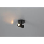 Access Lighting 63101LEDDLP-MBL Matte Black 1 Light Adjustable Led Flush Mount Image 3