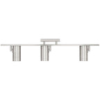 Access Lighting 63103LEDDLP-BS Brushed Steel 3 Light Adjustable Led Track Image 7