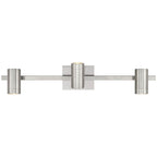Access Lighting 63103LEDDLP-BS Brushed Steel 3 Light Adjustable Led Track Image 4
