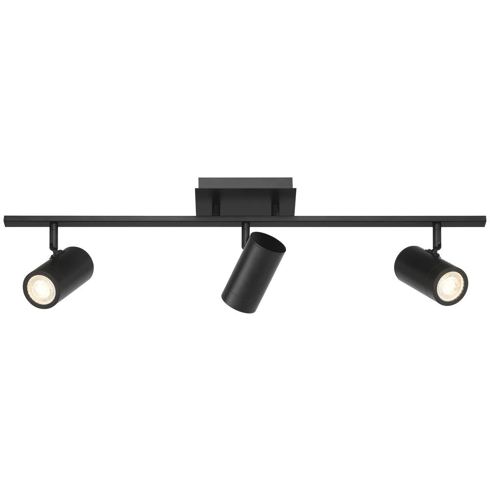 Access Lighting 63103LEDDLP-MBL Matte Black 3 Light Adjustable Led Track Image 6