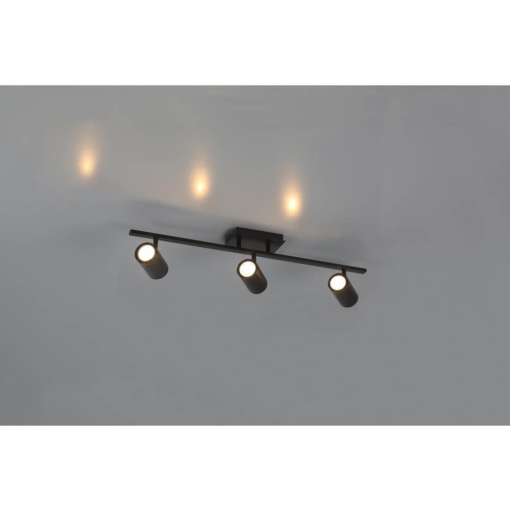 Access Lighting 63103LEDDLP-MBL Matte Black 3 Light Adjustable Led Track Image 2