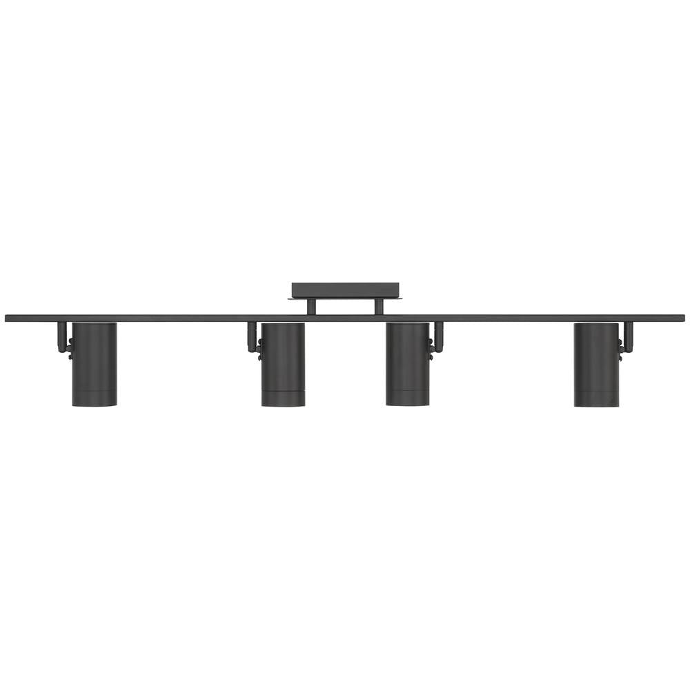 Access Lighting 63104LEDDLP-MBL Matte Black 4 Light Adjustable Led Track Image 7