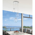Access Lighting 63127LEDDLP-MSS/CLR Mirrored Stainless Steel 3 Light Led Pendant Image 4