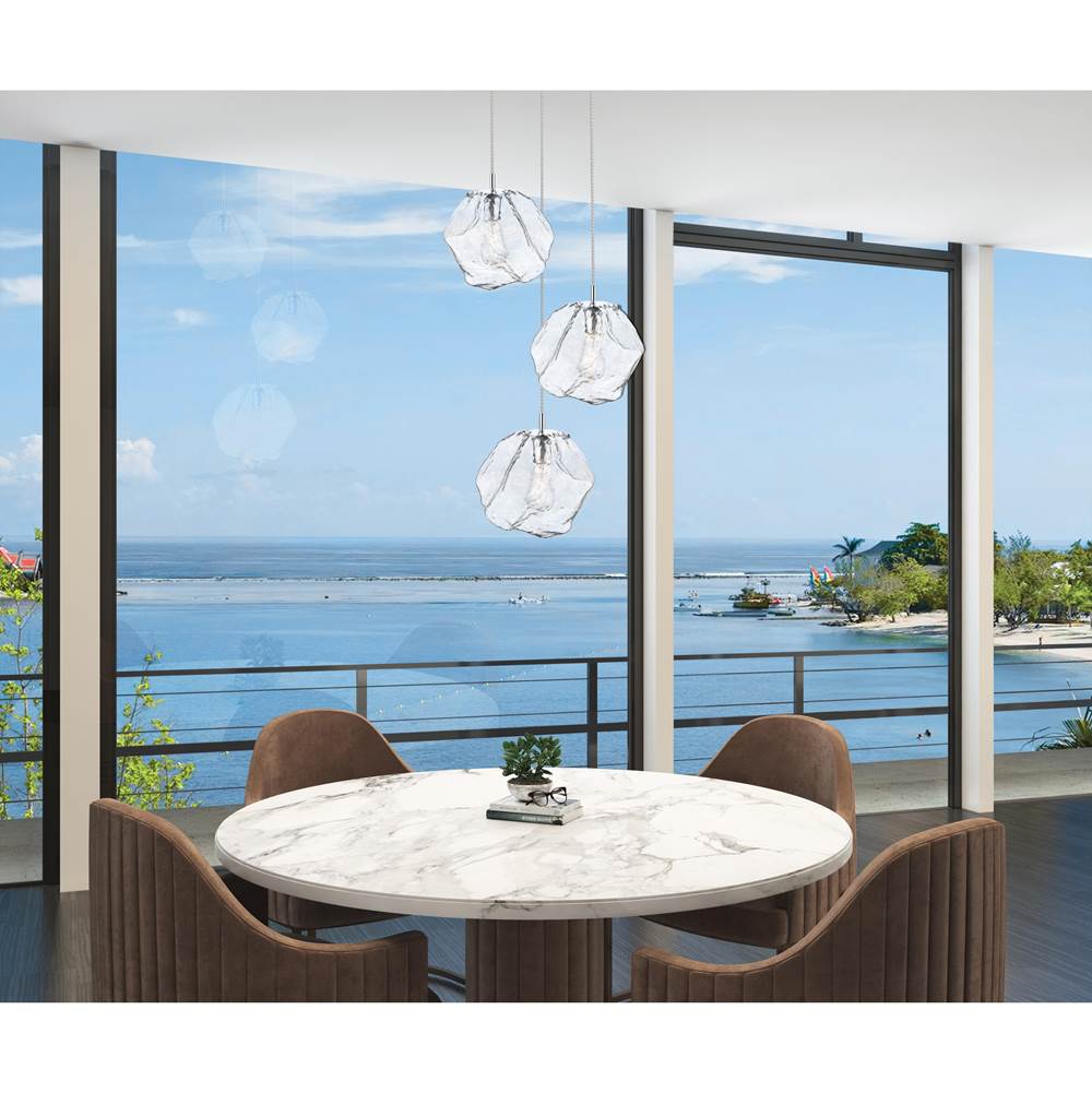 Access Lighting Boulder 3 Light Led Pendant