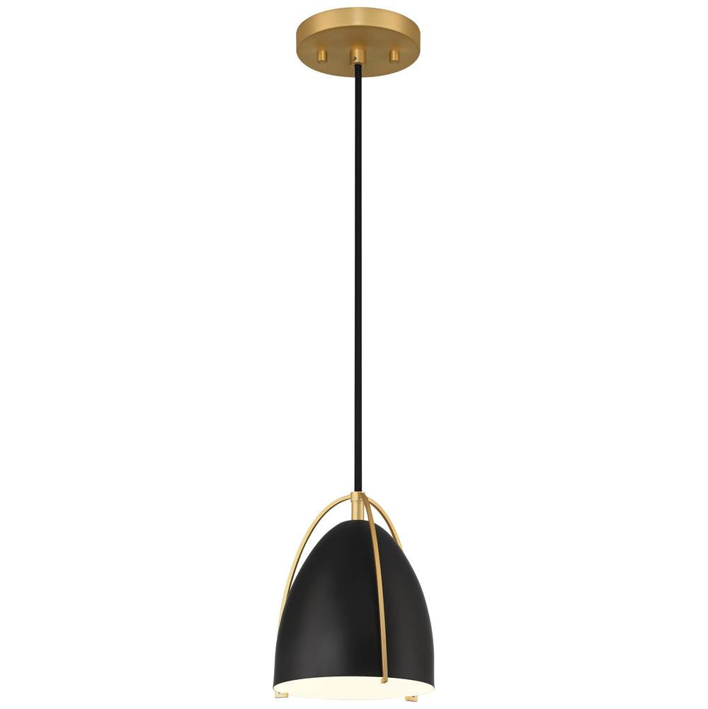 Access Lighting 63136-MBL Matte Black 1 Light Pendant Image 2