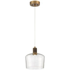 Access Lighting 63141LEDD-ABB/SDG Antiqued Brushed Brass Chardonnay Led Pendant Image 1