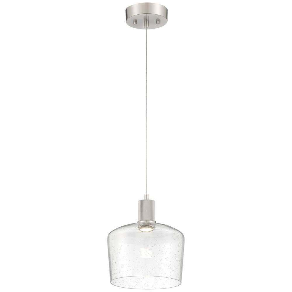 Access Lighting 63141LEDD-BS/SDG Brushed Steel Chardonnay Led Pendant Image 1