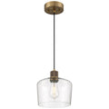 Access Lighting 63141LEDDLP-ABB/SDG Antiqued Brushed Brass Chardonnay Led Pendant Image 1