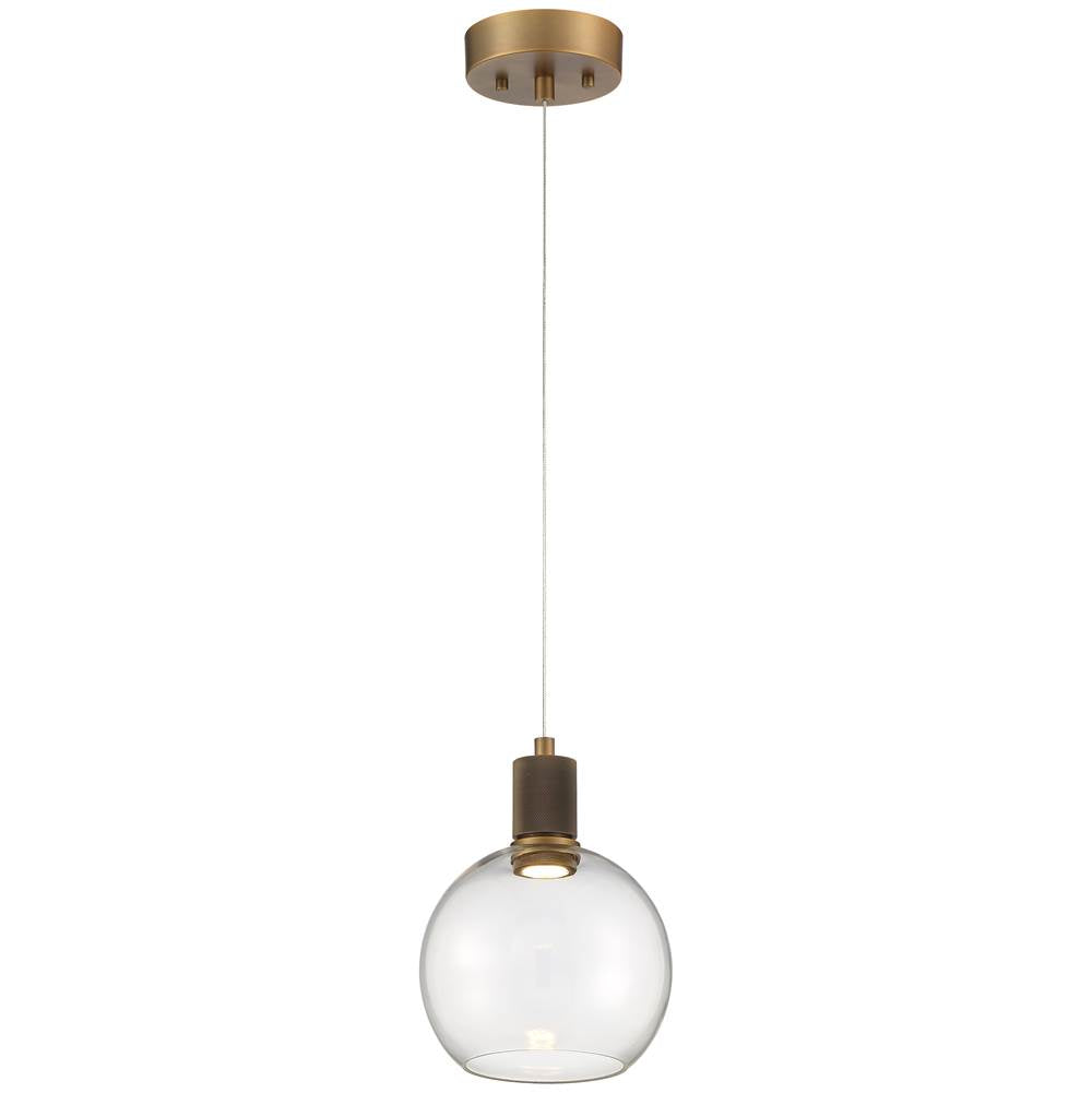 Access Lighting Port Nine Burgundy Led Pendant