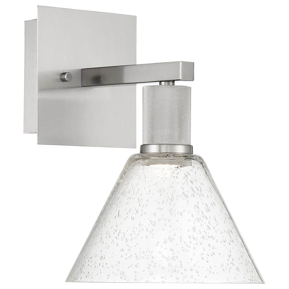 Access Lighting 63143LEDD-BS/SDG Brushed Steel Martini Led Wall Sconce Image 1