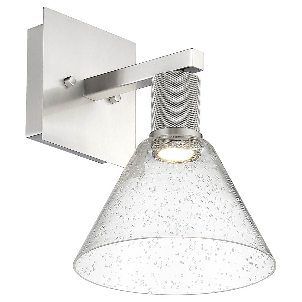 Access Lighting 63143LEDD-BS/SDG Brushed Steel Martini Led Wall Sconce Image 4