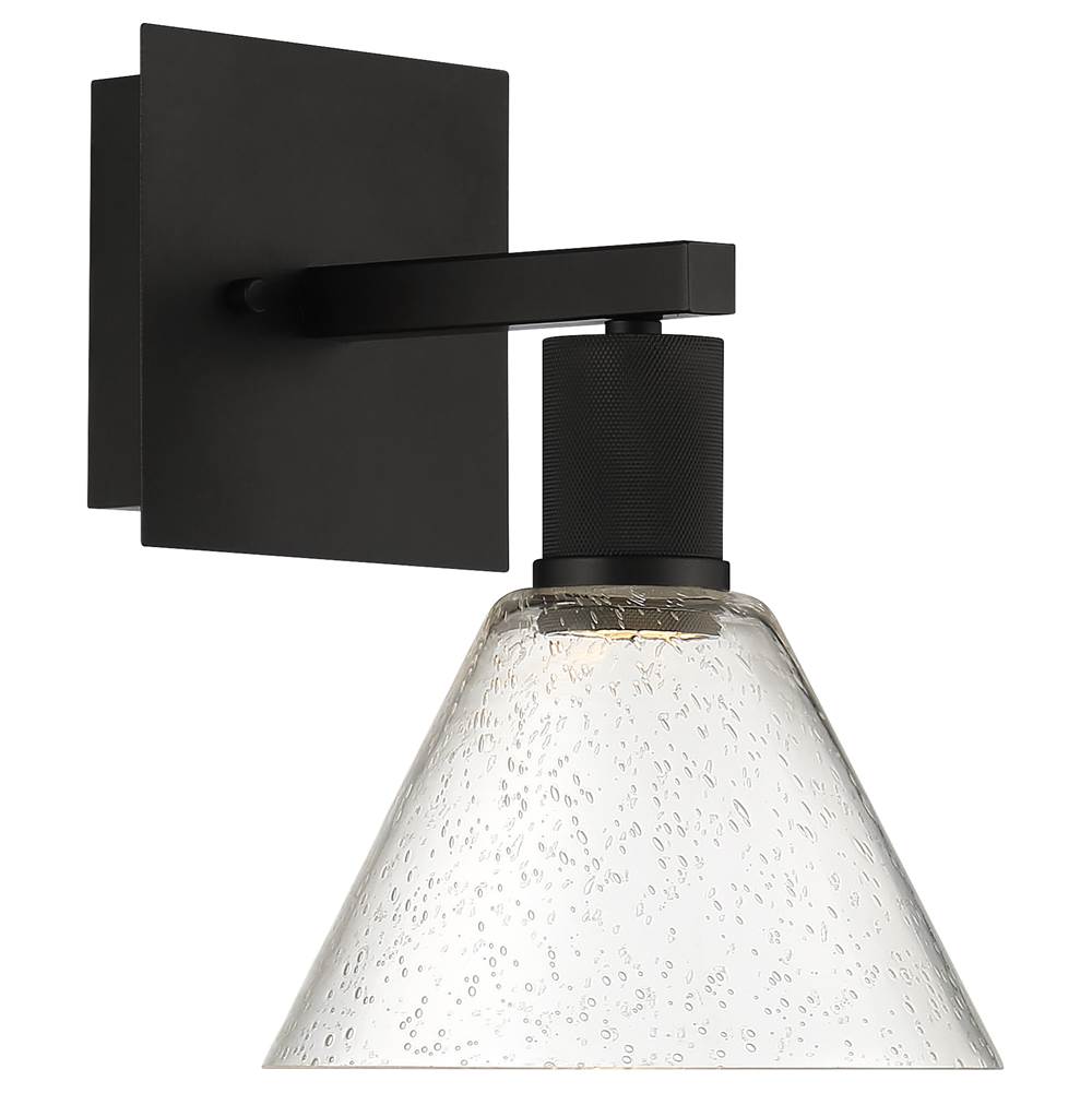 Access Lighting 63143LEDD-MBL/SDG Matte Black Martini Led Wall Sconce Image 1